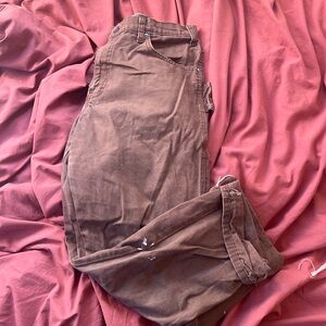 dickies brown utility pants